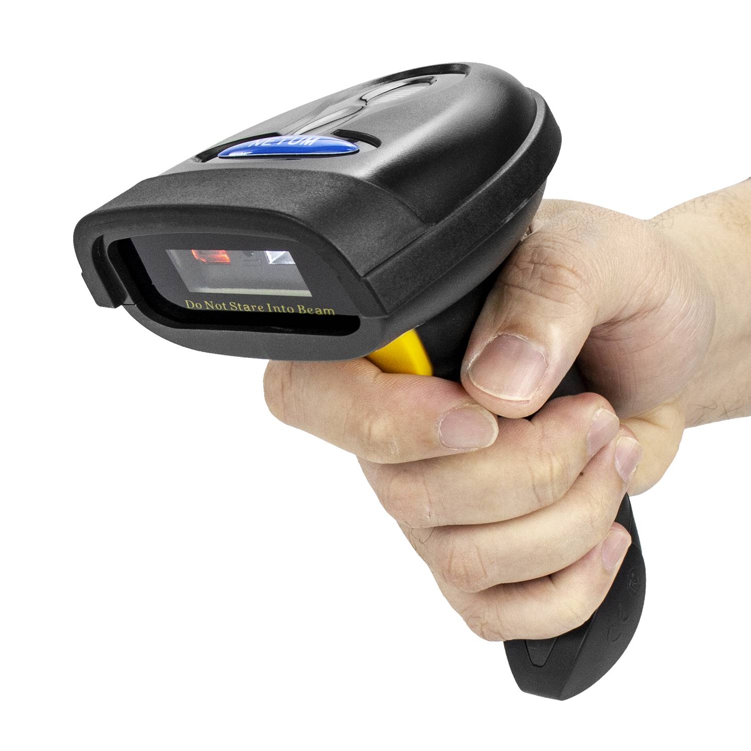 NT-1228BL NT-1228BC Portable Barcod Reader Handheld Blue tooth Wireless QR Code Barcode Scanner for Supermarket Store Pharmacy
