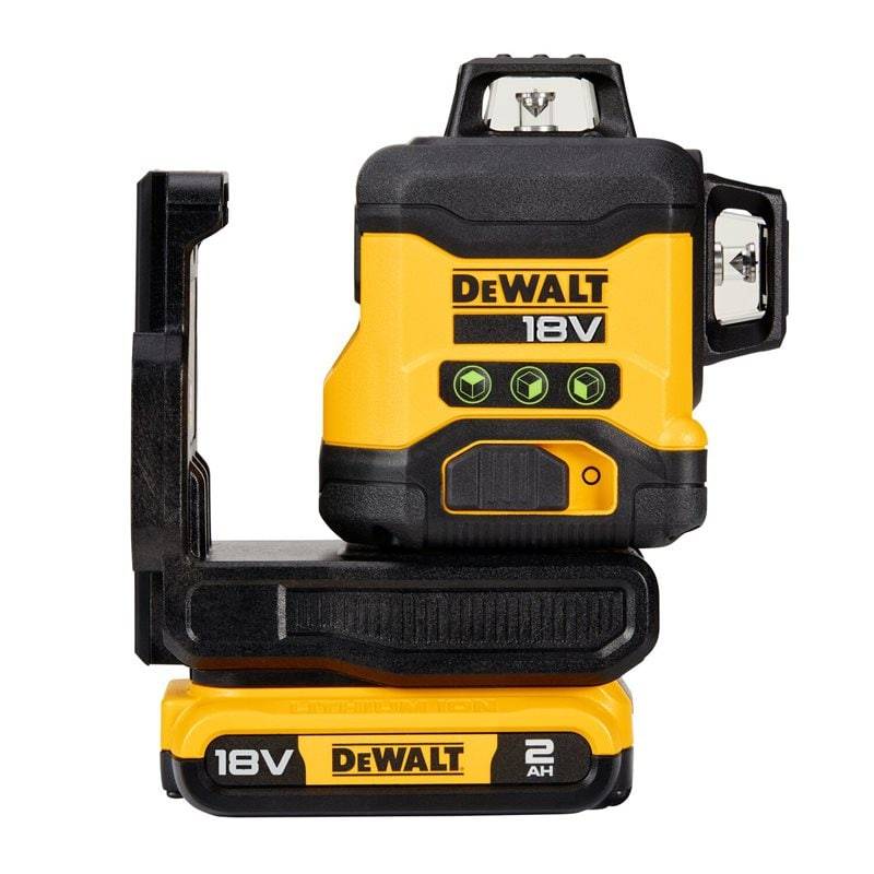 Dewalt Krysslinjelaser DCLE34031D1-QW, kompakt 18V, 3 x 360º, grön