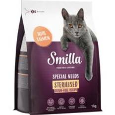 1 kg Smilla torrfoder till sparpris! - Grain Free Sterilised med lax