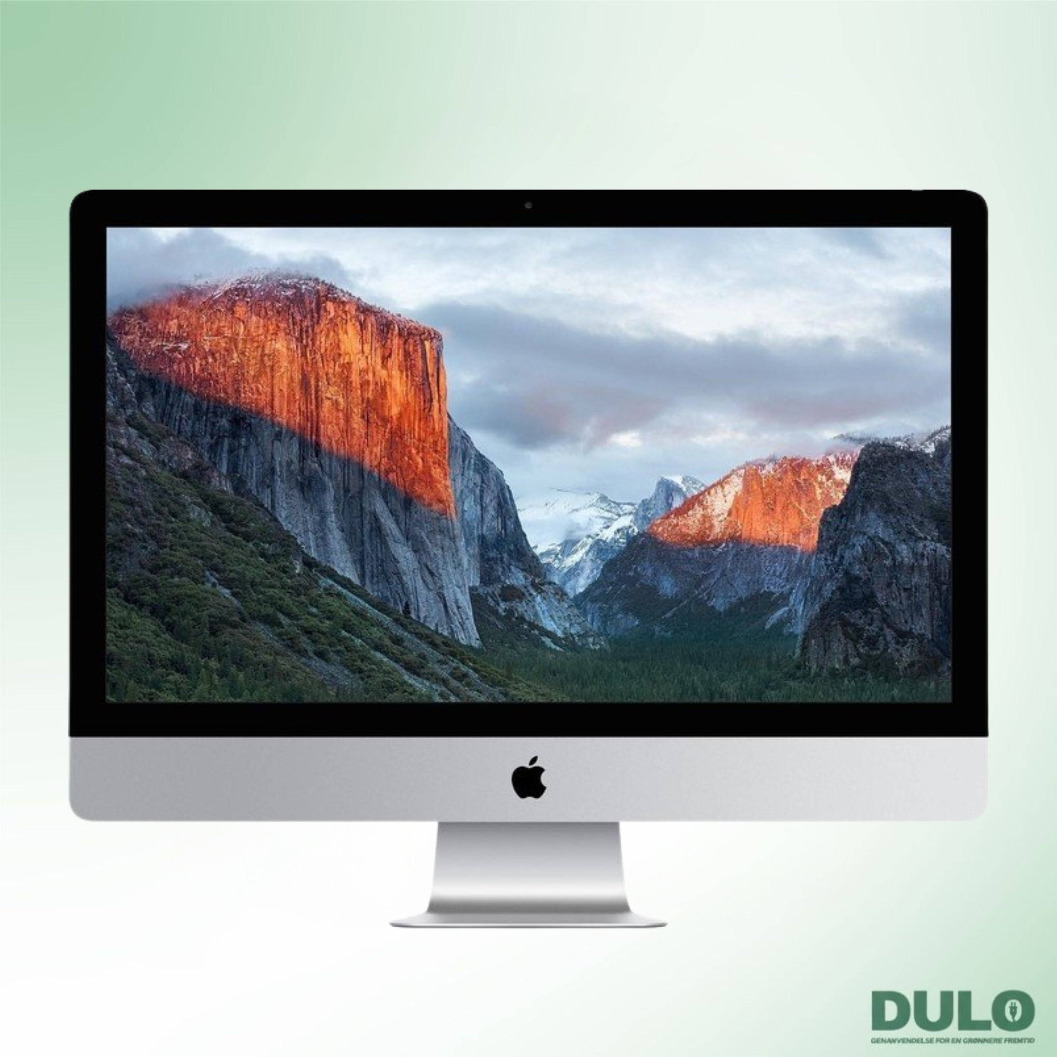 Apple iMac Retina 5K 27", 2015 (A1419) - Okay / 256 GB 8 GB RAM / Space Grey