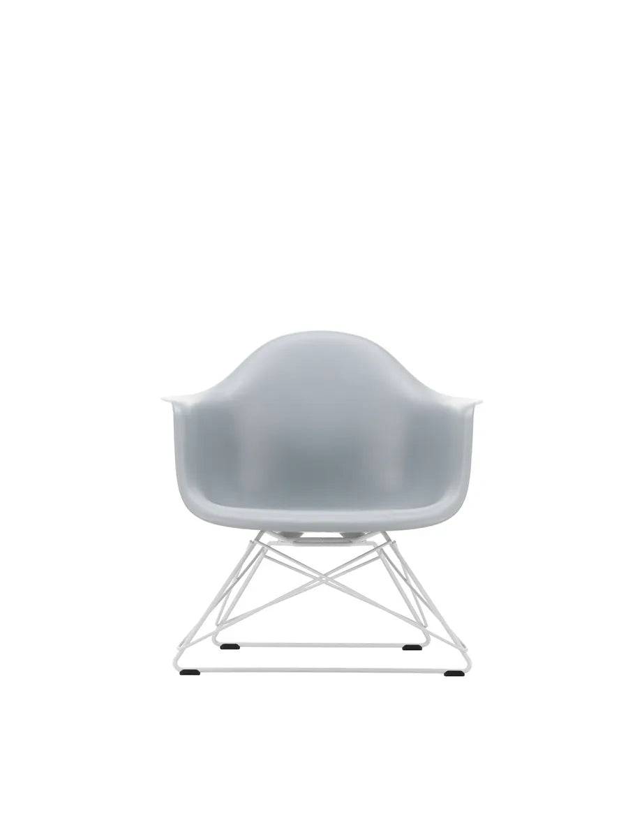 Eames Plastic Armchair LAR, hvidlakeret fra Vitra Light grey - Jacobsen Plus