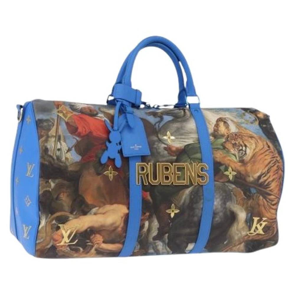 Louis Vuitton Vintage Pre-owned Vintage Monogram Canvas Boston Bag - Vintage - Dame - Flerfarvet - ONE SIZE - Uld