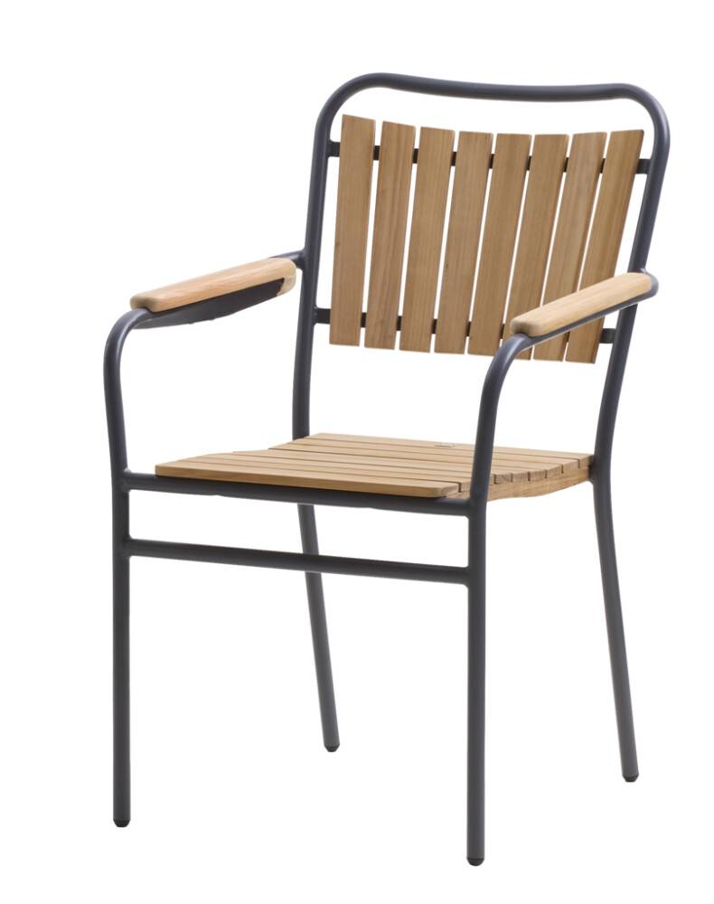Sunfun Sophie havestol teak/aluminium