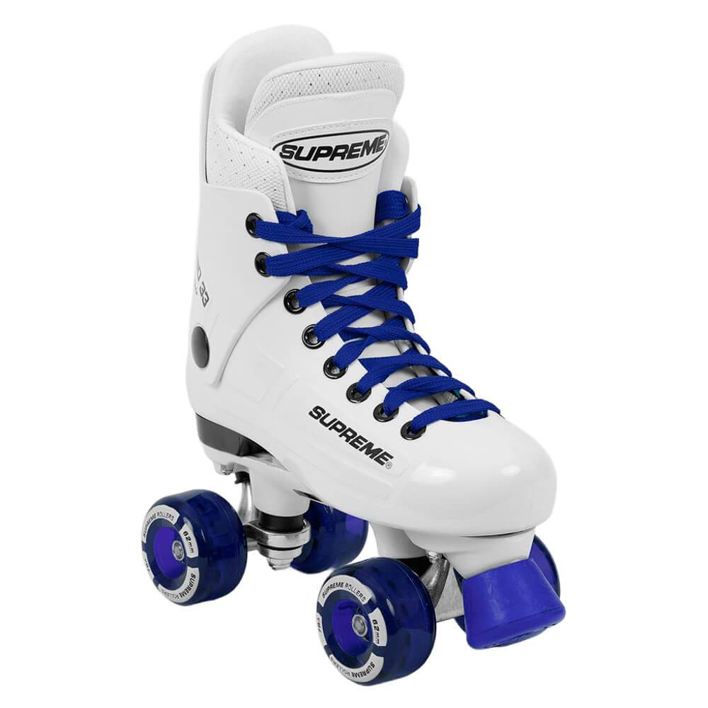 Supreme Turbo 33 Nylon Side-by-Side Rulleskøjte Hvid/Blå