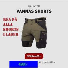 HAUNTER VÄNNÄS Shorts Svarta