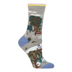 Women's 1 Pair Thought Organic Cotton Garden Socks
