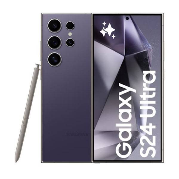 Samsung Galaxy S24 Ultra Smartphone 256 GB Lila