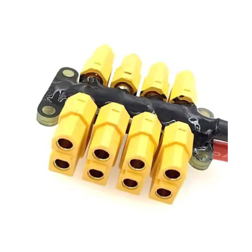RC Multirotor XT60 Connector Power Distribution Connection Board with XT60 Cable for RC Quadcopter Aircraft