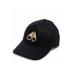 MOOSE KNUCKLES GOLD LOGO CAP Size: One, colour: BLACK