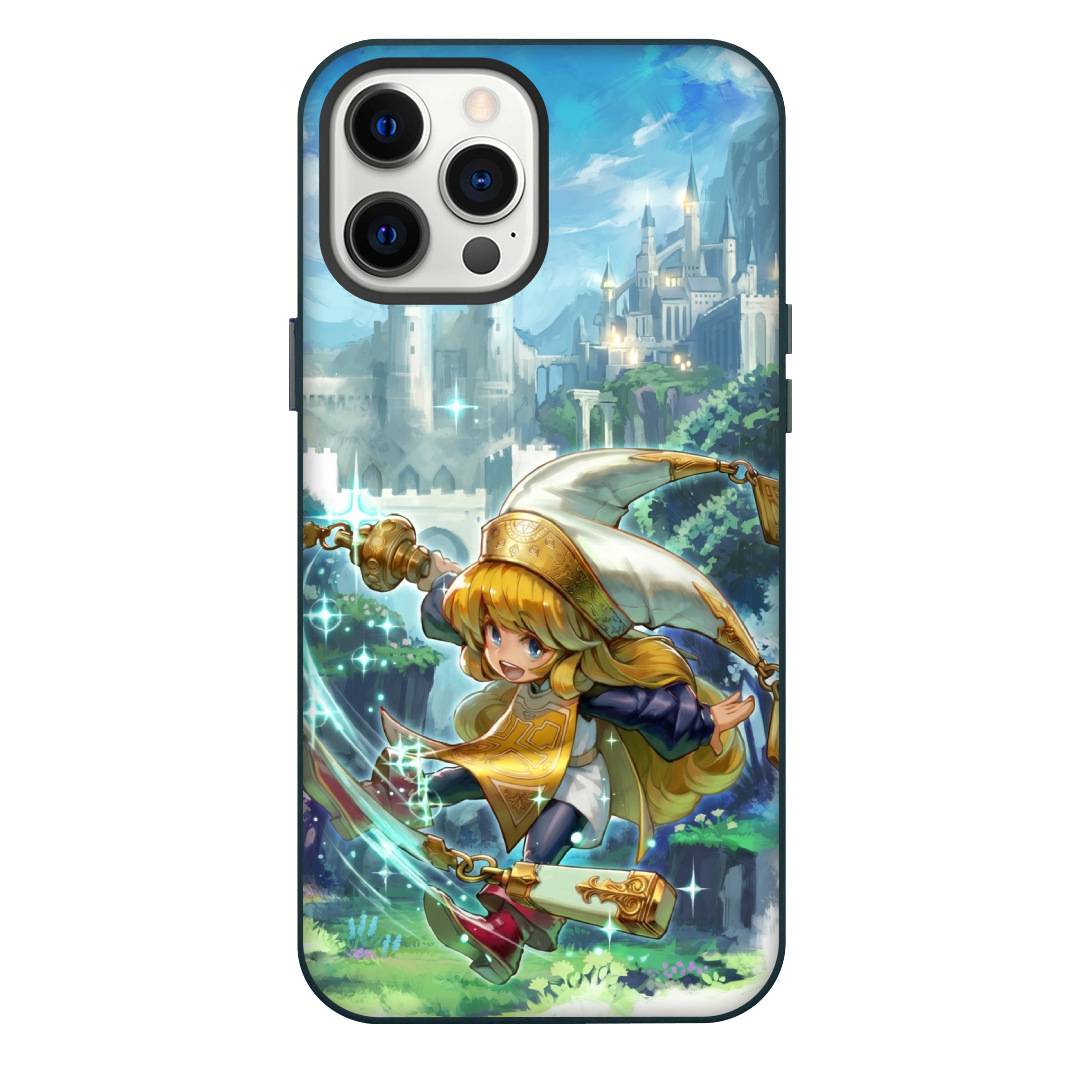 Trials Of Mana Charlotte Phone Case For iPhone Samsung Galaxy Pixel OnePlus Vivo Xiaomi Asus Sony Motorola Nokia - Charlotte Happy Portrait.
