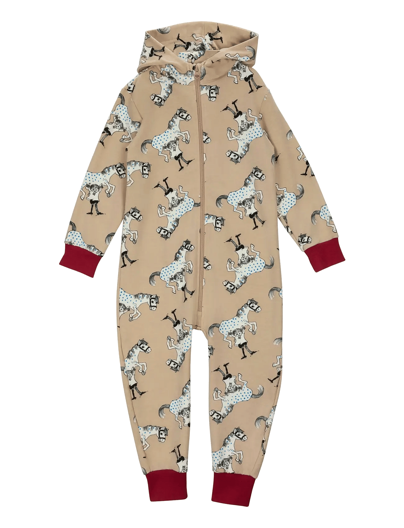 PIPPI LANGSTRØMPE Kraftfull Overall | Beige | 128