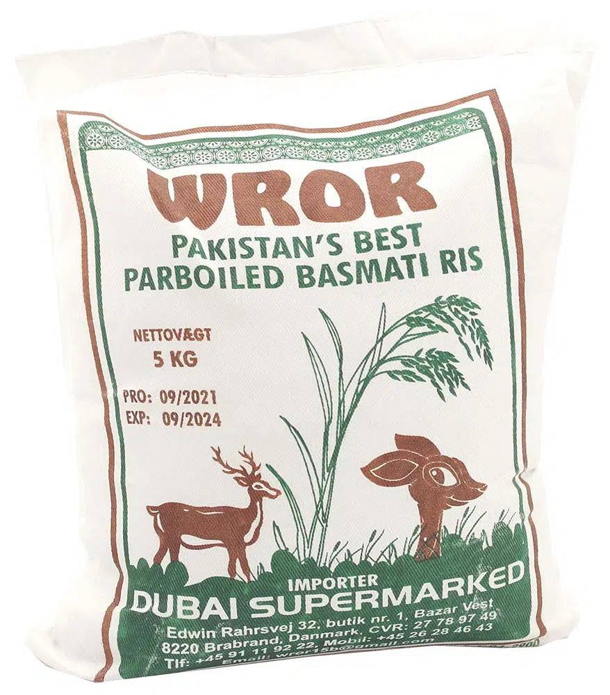 Wror Basmati Ris 5 kg