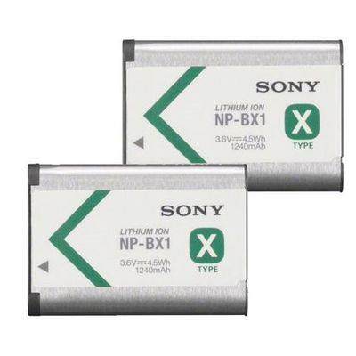 Sony Batteri NP-BX 1  pakke med 2 stk
