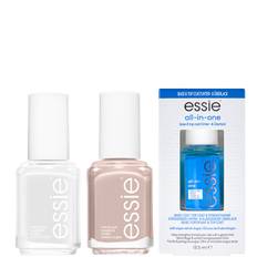 essie French Manicure at Home