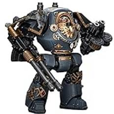 JOYTOY 1/18 actionfigur Mecha Warhammer The Horus Heresy Space Wolves Contemptor Dreadnought med Gravis Bolt Cannon 24 cm rörlig modell samlarobjekt statyett gåvor