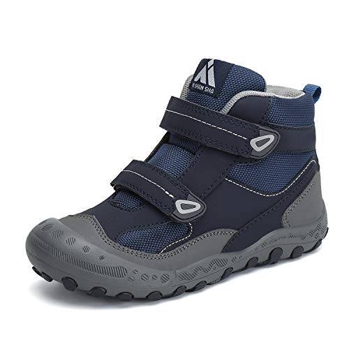 Mishansha Kinder Wanderschuhe Trekking Wanderstiefel Outdoor Trekkingschuhe Signalblau 31 EU