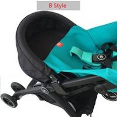 Barnvagn tillbehör förlänga fotbräda förlängning fotstöd fotkåpa för goodbaby pockit / pockit plus （inte för hela staden） - Vit