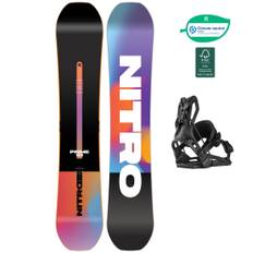Nitro Snowboard Set - Prime Chroma Wide 156 + Flow Nexus XL