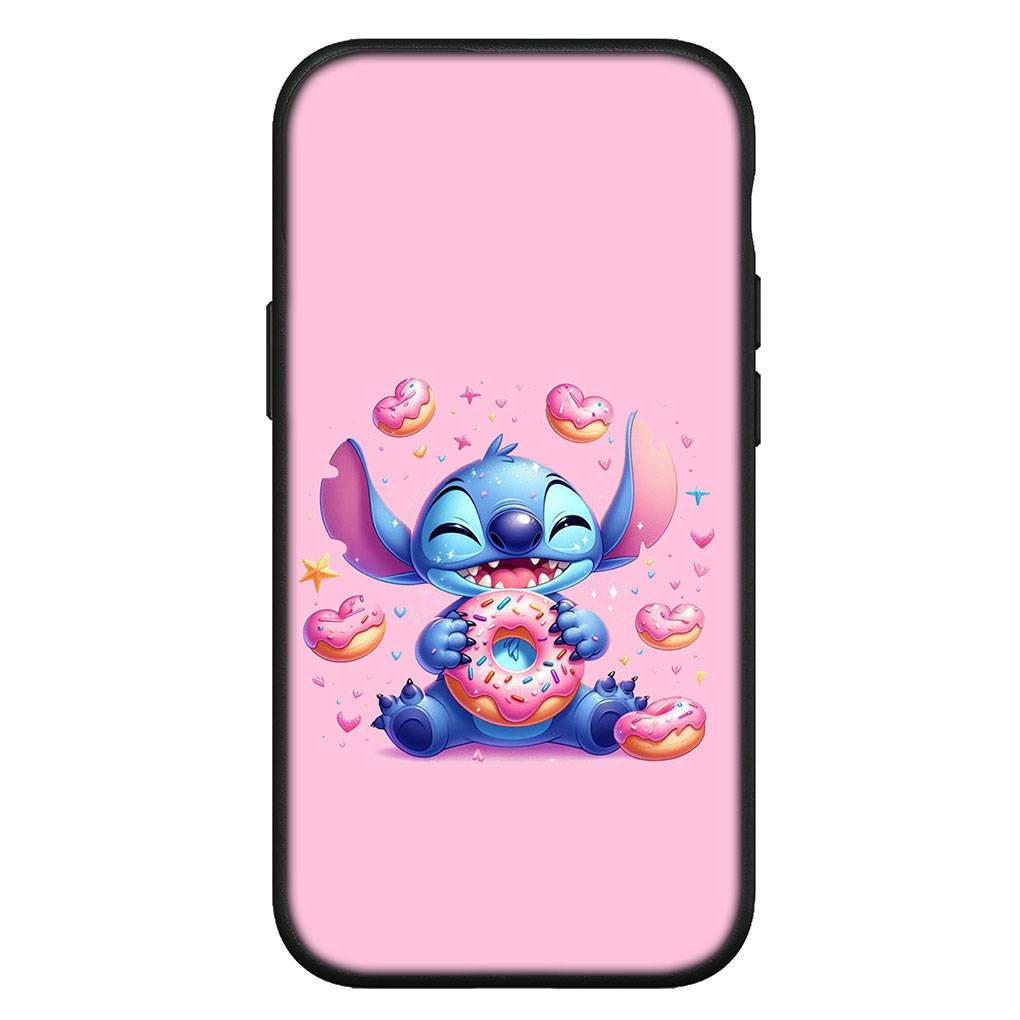 Skal för iPhone 16 15 Xiaomi Redmi Note 14 13 12 11 Pro Max 16e Samsung Galaxy S25 S24 S23 Moto OPPO Huawei Lilo Rosa Mode Stitch Anime Telefonskal for Xiaomi Poco F6 Pro