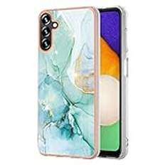 SIYOPINPFY marmormönster fodral för Samsung Galaxy A13 5G fodral med kameraskydd, mjukt tunt silikon, TPU-stötsäkert skyddsfodral, anti-repor, stötfångare, mobiltelefonfodral för Samsung Galaxy A13 5G