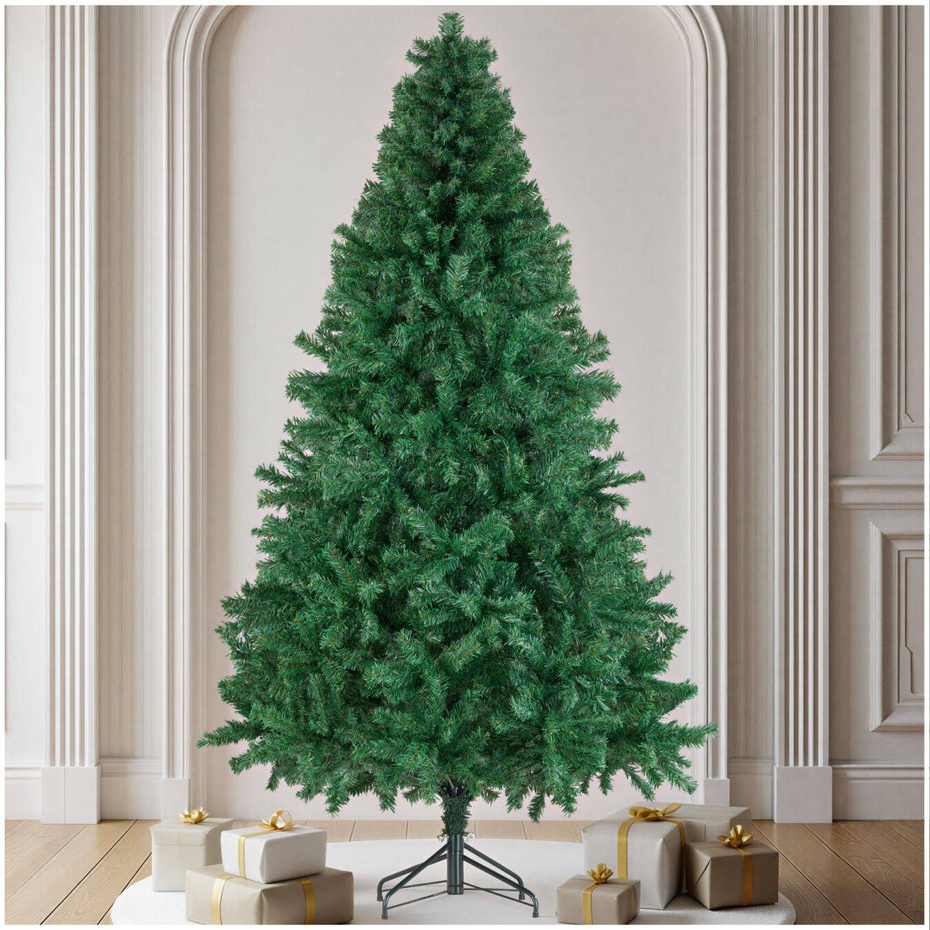 Kunstigt juletræ Dasher, naturtro design - 210 cm, uden lyskæde