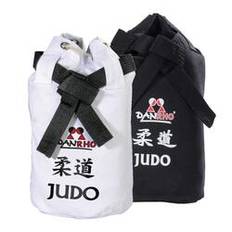 Canvas Judo taske med sort bælte
