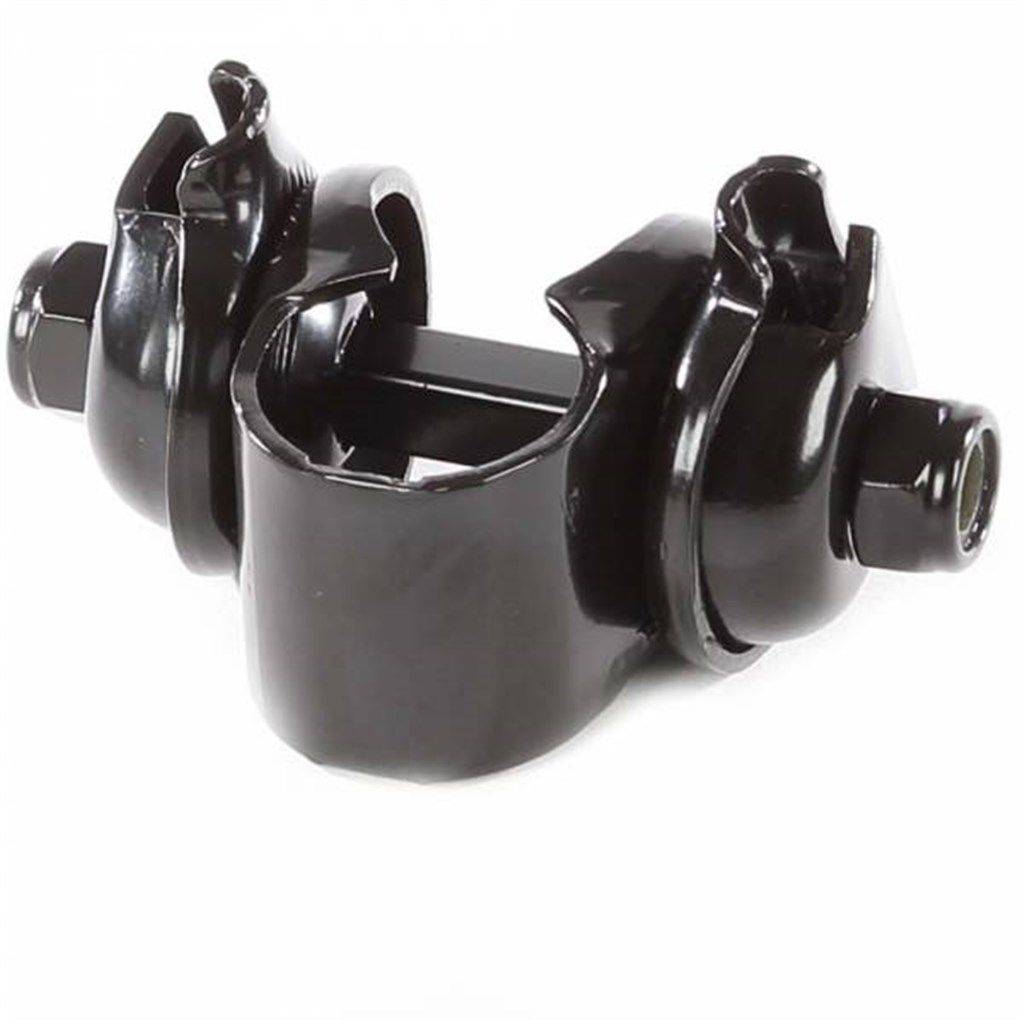 Sadelklemme Selle Bassano 5-delt galvaniseret - sort