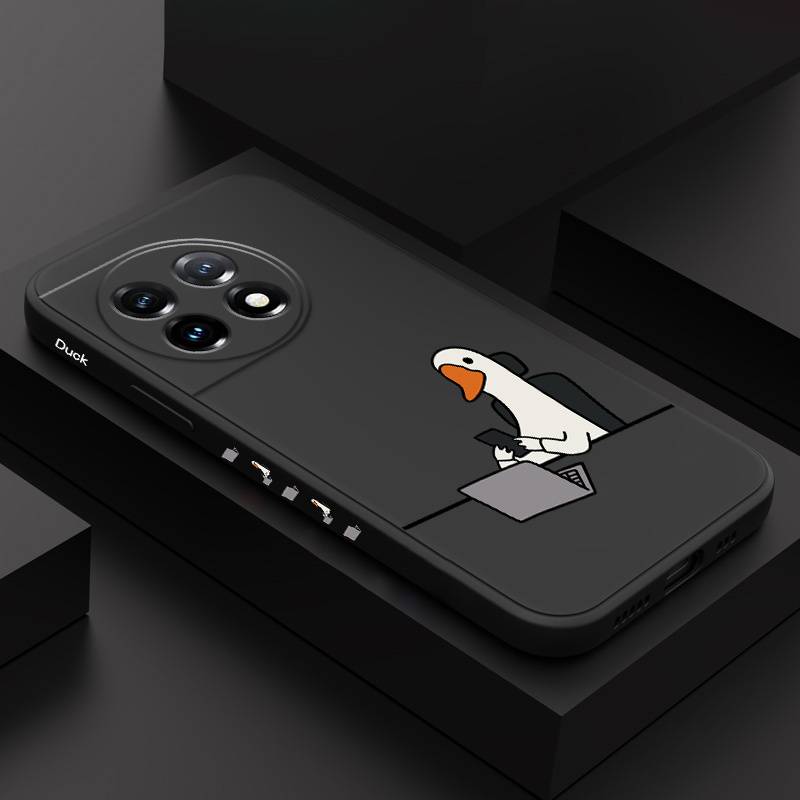 Work Hard Phone Case For Oneplus 13 13R 12 12R 11 11R 10 10R 10T 9R 9RT 9 8T 8 7 7T Pro 5G Liquid Silicone Cover