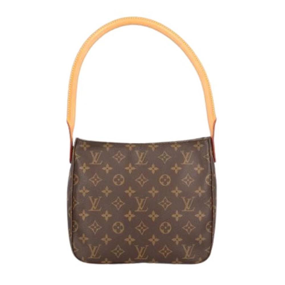 Louis Vuitton Vintage Pre-owned Vintage Monogram Canvas Skuldertaske - Vintage - Dame - Brun - ONE SIZE - Uld