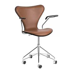 Sjuan 3217 Kontorsstol Framsidesklädd - Essential Walnut