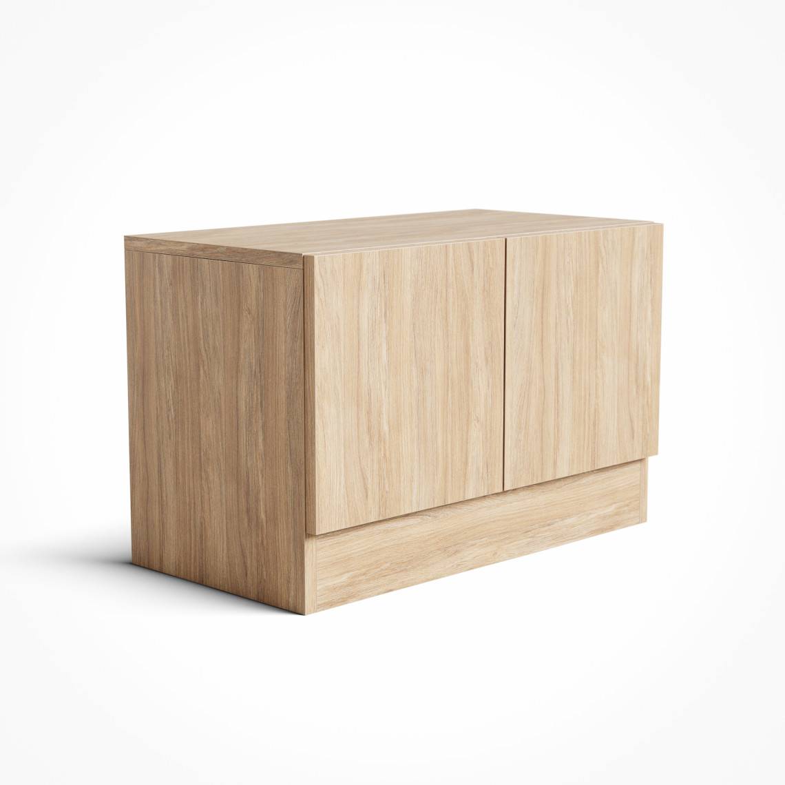 Kontorsskåp Lockers Forty - 52x80x43 cm, Färg Ek, Lås Nej