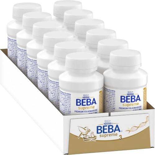 BEBA SUPREME 3 – trinkfertige Folgenahrung ab dem 12. Monat (12 x 200ml)