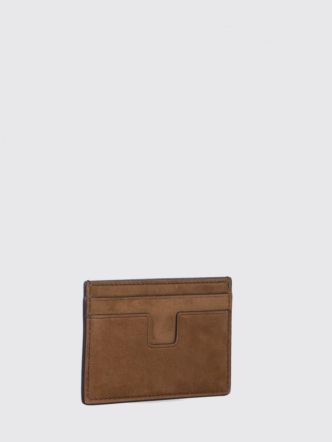 TOM FORD Nubuck Credit Card Holder - OS
