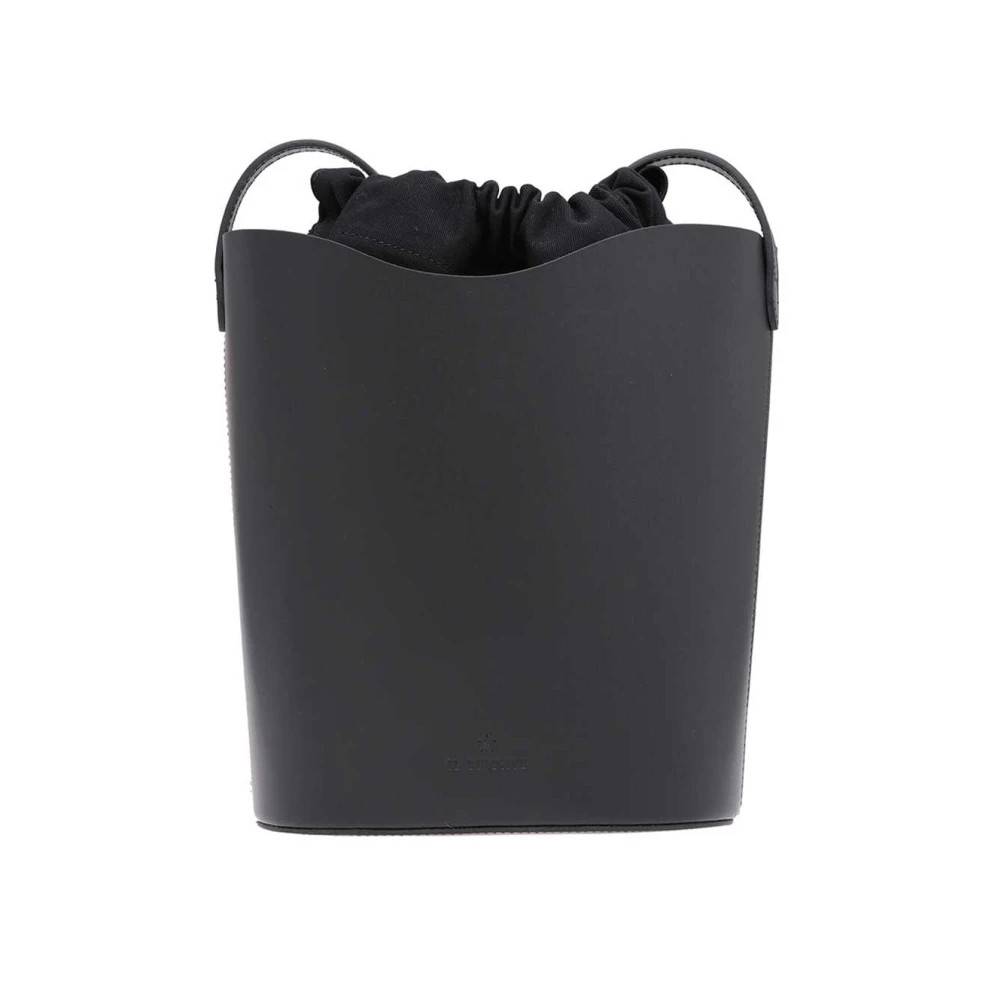 Il Bisonte Elegant Skuldertaske i læder - Tasker - Dame - Sort - ONE SIZE - Uld