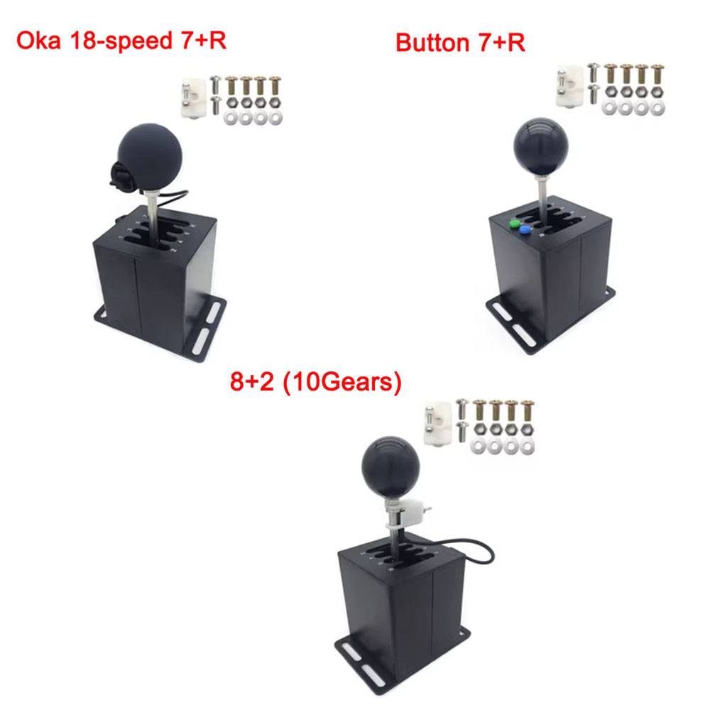 2023 NEW PC USB H Gear Shifter For Logitech G29/G25/G27/G920 Sequential Shifter For Thrustmaster T300RS/GT For ETS2 Simracing Ga
