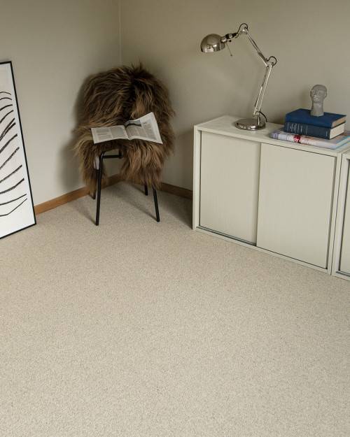 Tromsö ljusbeige 269 - heltäckningsmatta - 500 cm bred - Beige (500 cm)