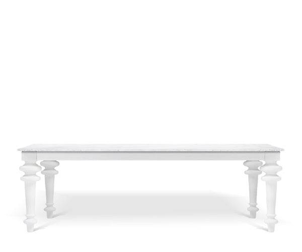 Gervasoni Gray 33 Spisebord - Hvid Marmor