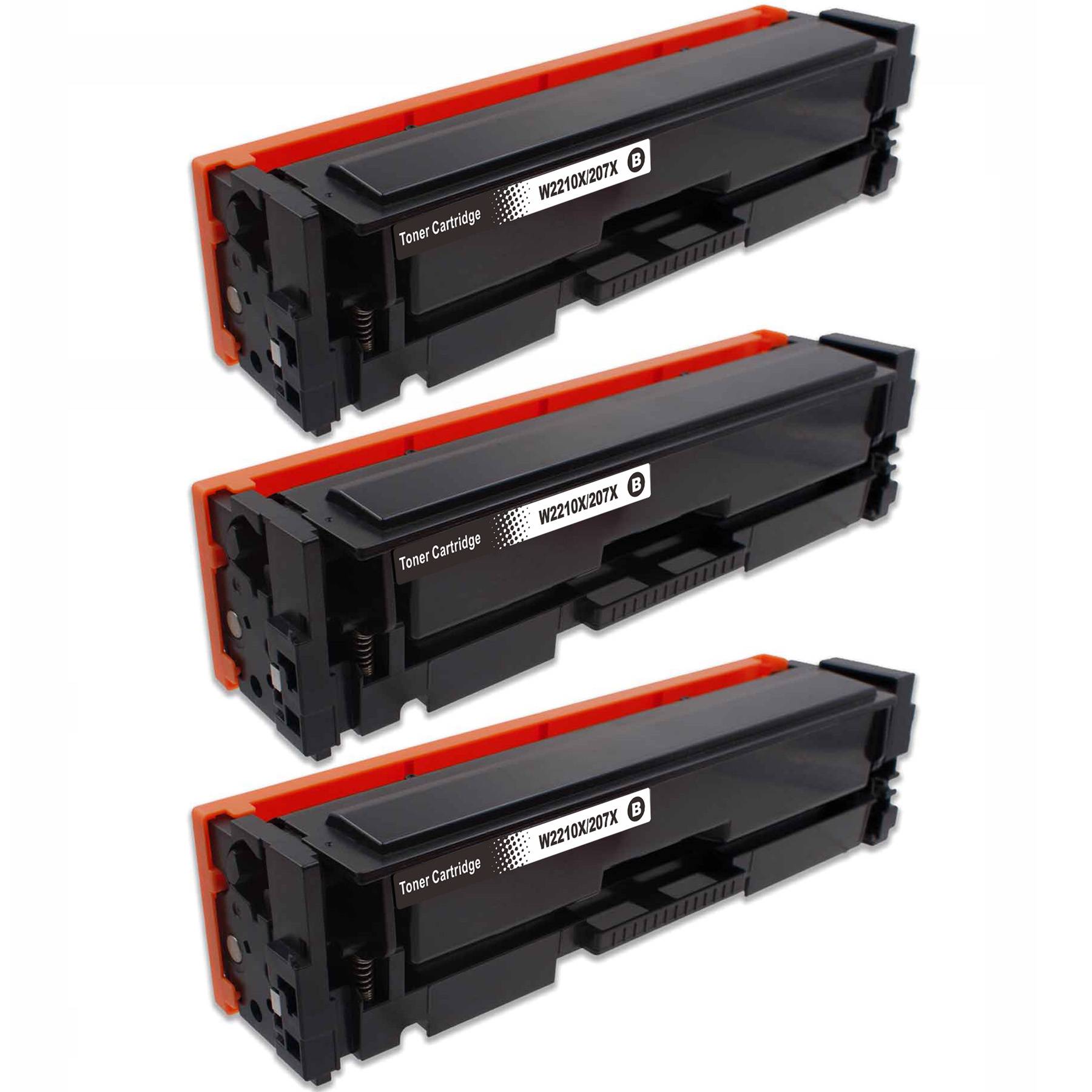 3-pack Kompatibel svart toner - ersätter Canon 067H / CRG-067H BK - 3150 sidor