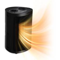 Aoresac Portable Electric Space Heater 750W/1500W 2 Speeds PTC Fast Heating Ceramic Room Heater Fan US Plug svart