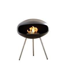 Cocoon Fires Aeris Standing - Poleret rustfrit stål