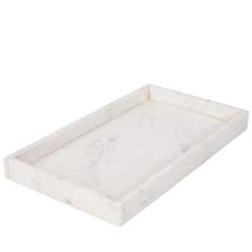 Bahne Marmor bakke - white - 30x45