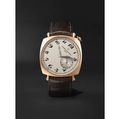 Vacheron Constantin - Historiques American 1921 Hand-Wound 40mm 18-Karat Pink Gold and Alligator Watch, Ref. No. 82035/000R-9359 - Men - White
