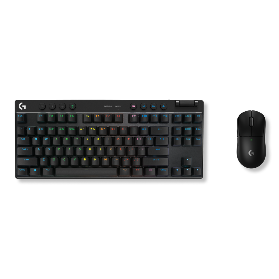 Logitech - G PRO X TKL LIGHTSPEED + G PRO X SUPERLIGHT 2 LIGHTSPEED Gaming Bundle - Fri fragt og klar til levering - Prismatch