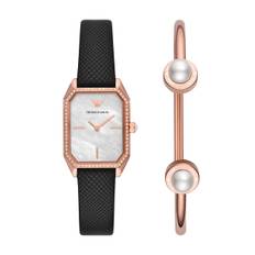 Watch AR80068SET Black [Emporio Armani] Women's svart