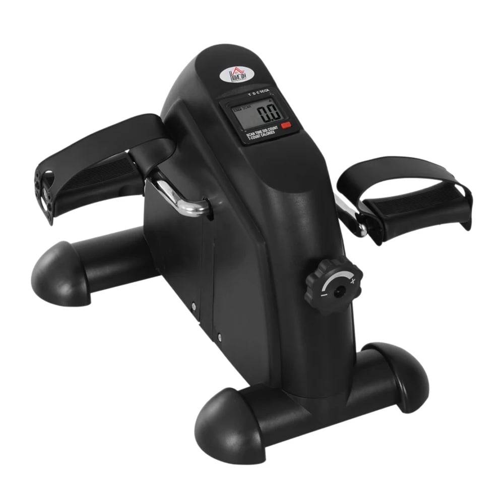 Pedaltränare / mini motionscykel med LCD-display för armar och ben med justerbart motstånd hemmabruk