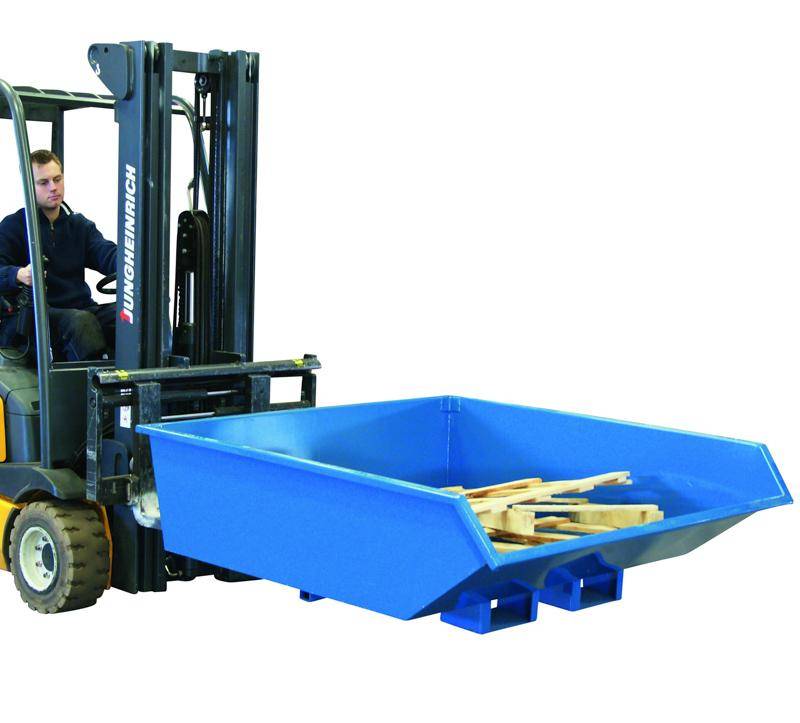 Tipcontainer - Lav 550 Liter
