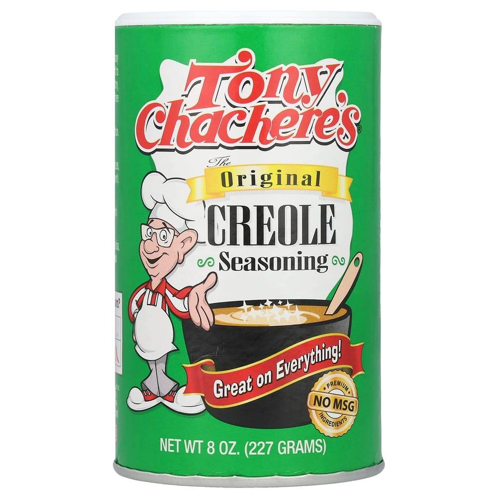 Tony Chachere's Original Creole Seasoning, 227g (8 oz) black