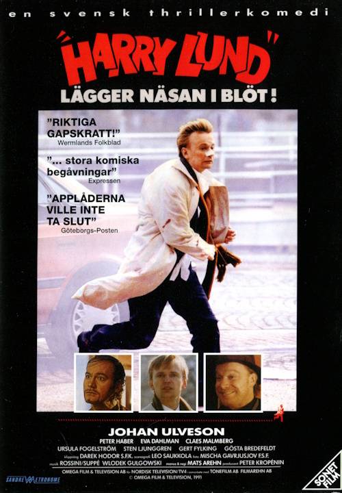 DVD - Harry Lund lägger näsan i blöt! (Johan Ulveson) (1991) (Beg)