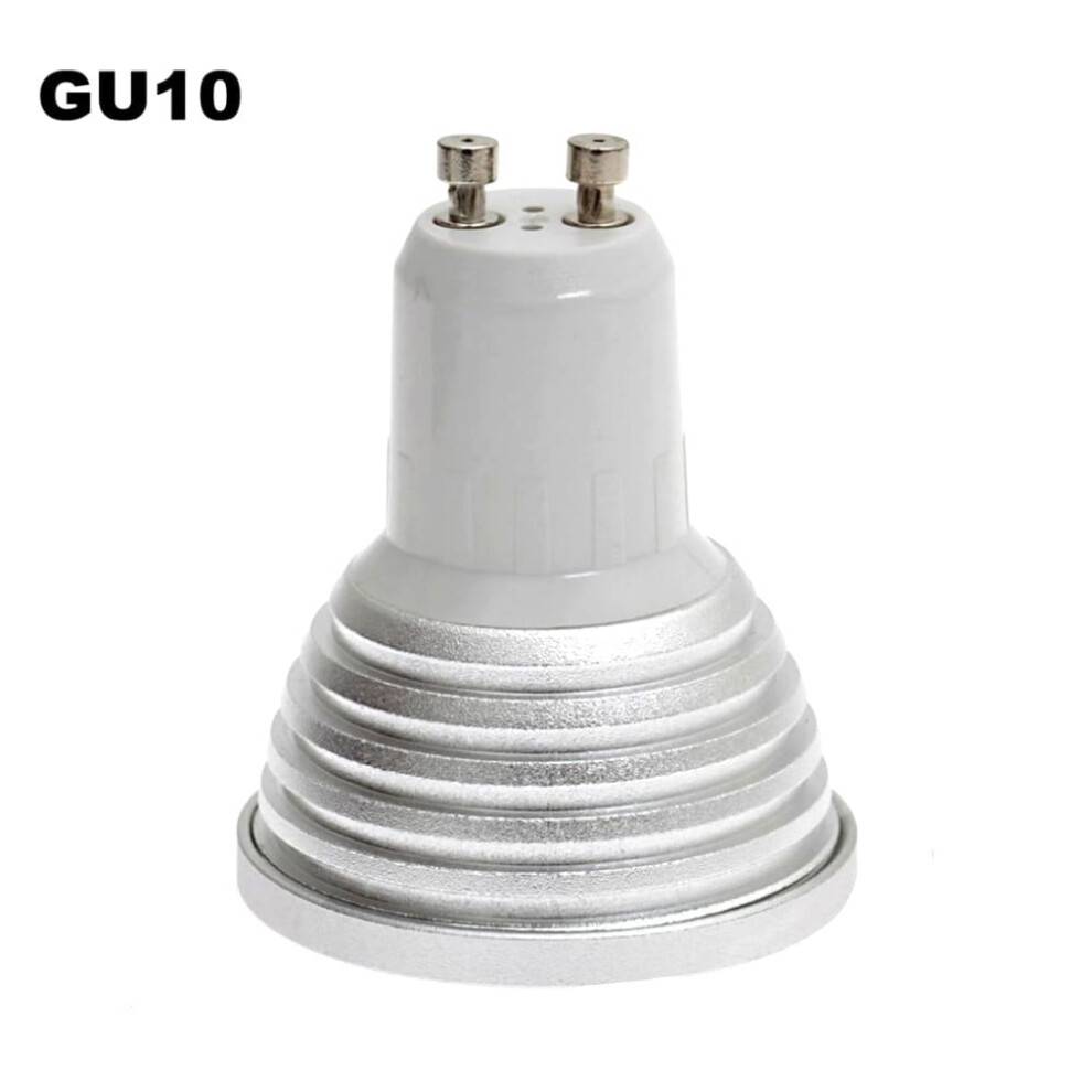 GU10 LED-pære 16 farver med trådløs fjernbetjening