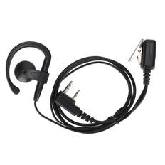 Walkie Talkie headset med mikrofon - Kompatibel med Kenwood Baofeng